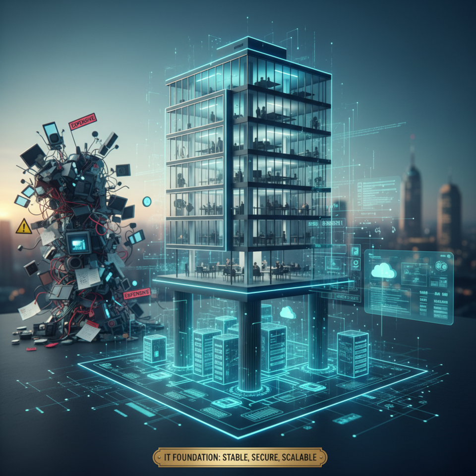 IT infrastructure for a new company