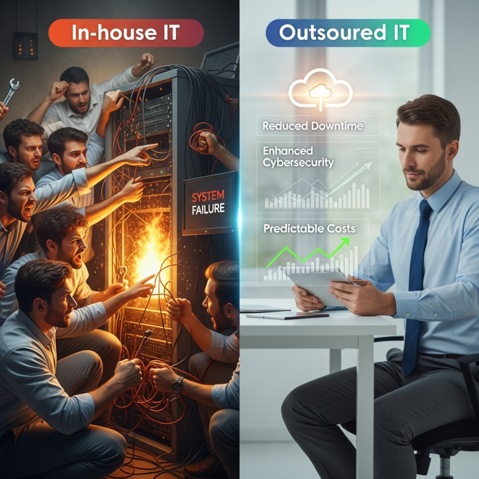 Outsourced IT or in-house team?