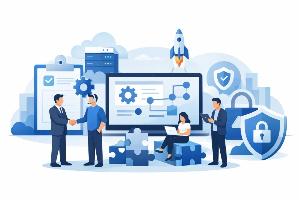 Turnkey IT implementation for companies without risk