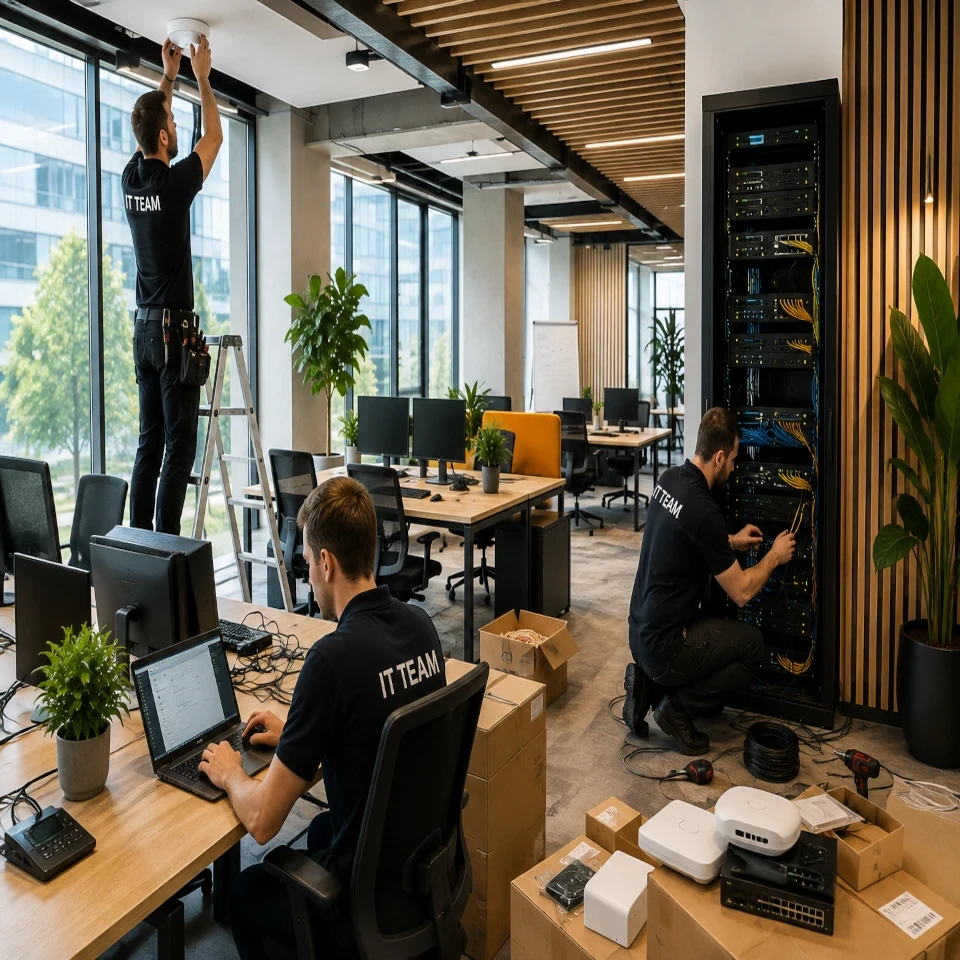 An example of implementing new office IT in practice