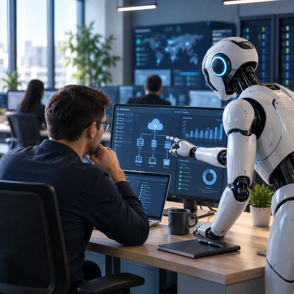 Artificial intelligence in IT operations at a company