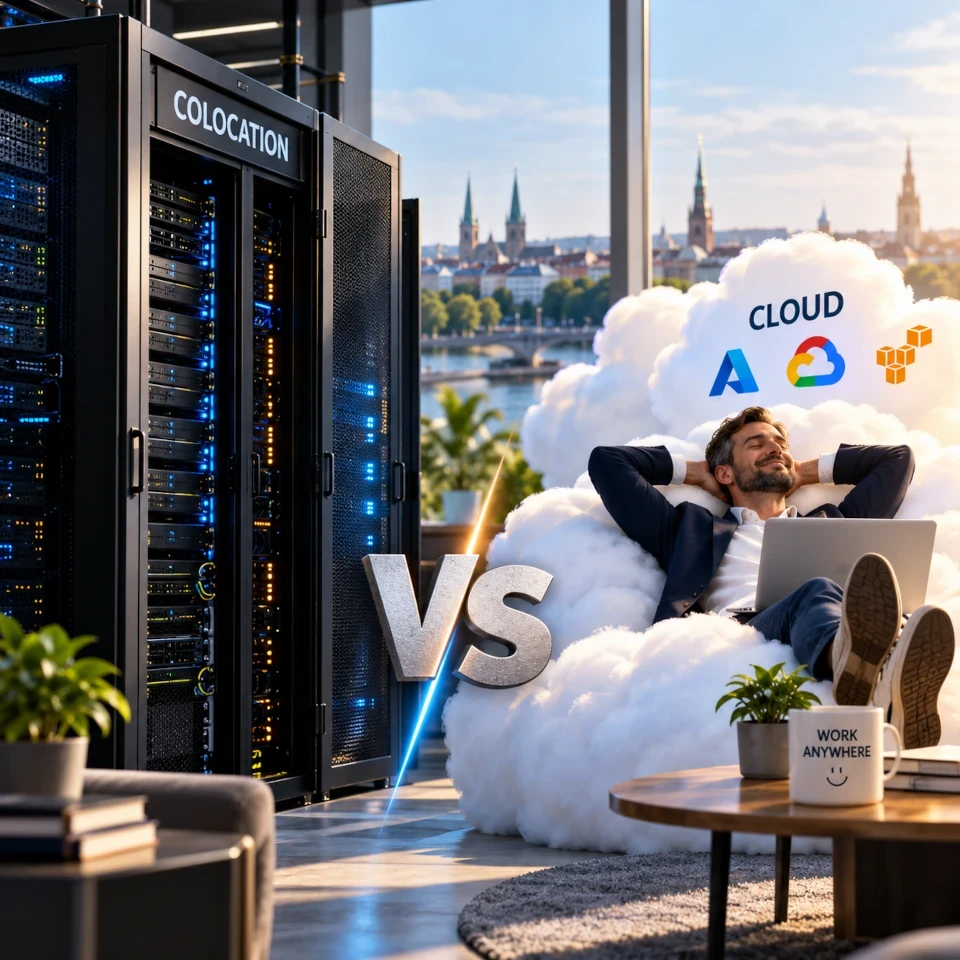 Colocation vs cloud services: what to choose?