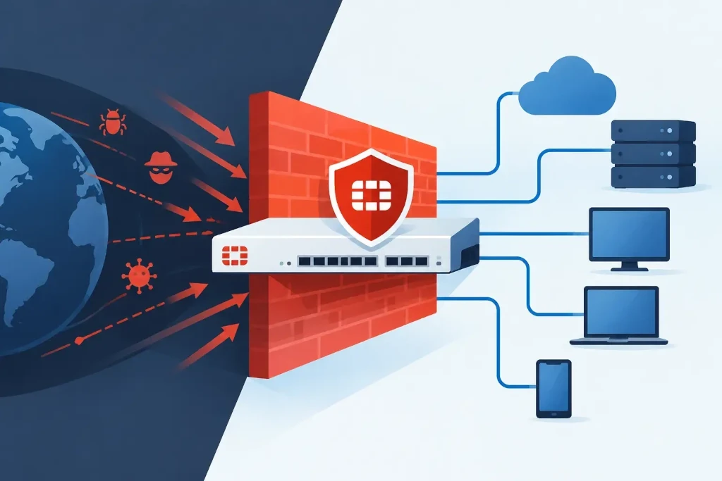 Fortinet межсетевой экран для корпоративной сети и безопасности