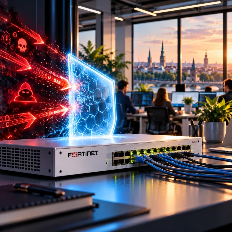 Межсетевой экран Fortinet для сети и безопасности предприятия