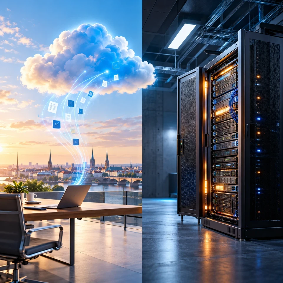 Public cloud vs local server for a company